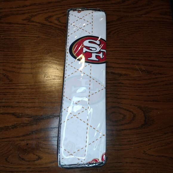 New San Francisco 49ers 4 Piece QUEEN Bed Sheet Set NFL Football SF Niners FTTB - Picture 3 of 8